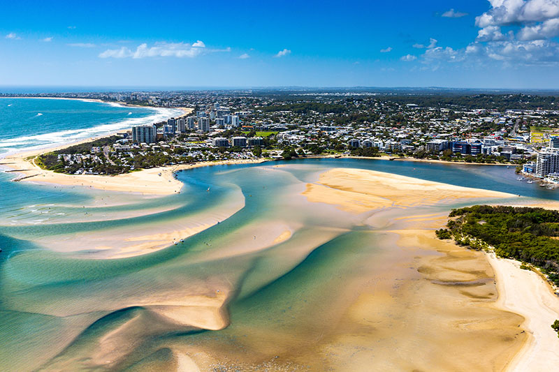 Sunshine Coast's  Maroochydore Beach