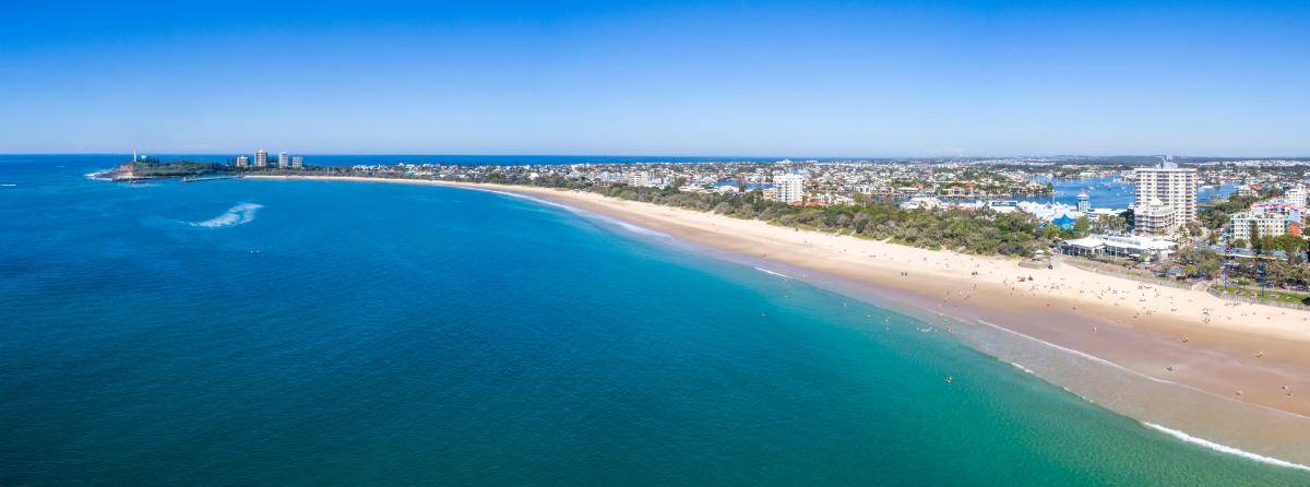 Caloundra beach Sunshine Coast